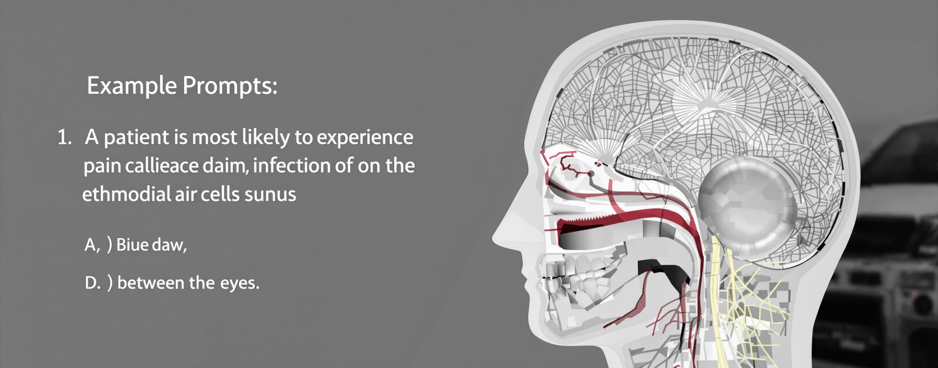 A patient is most likely to experience pain due to infection...