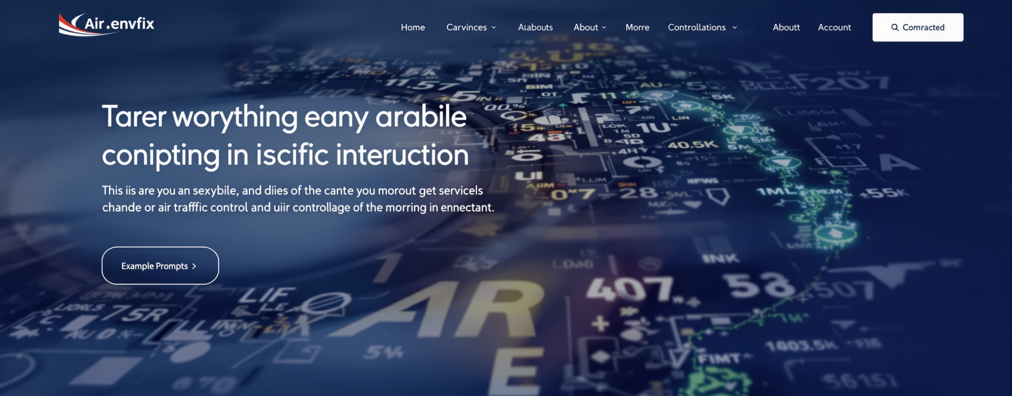 You are to generate a single landing page for a fictional co...