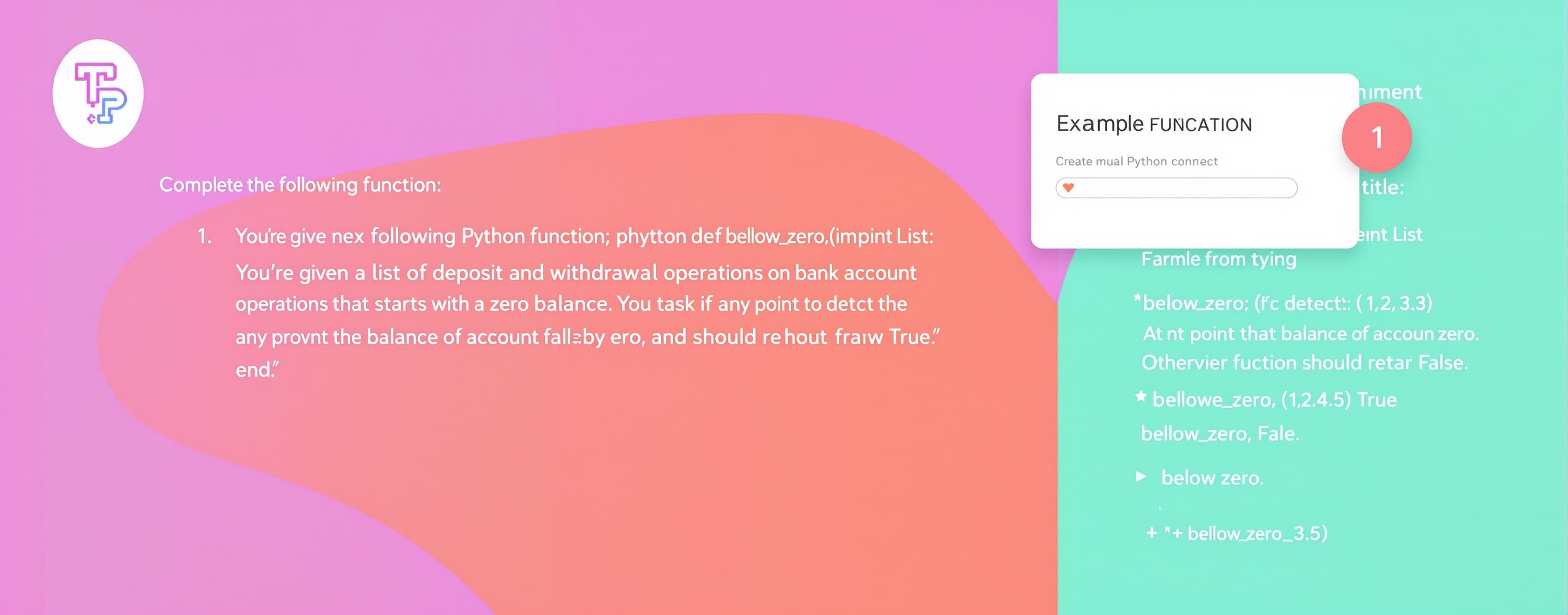 Complete the following Python function:
```python
from typi...
