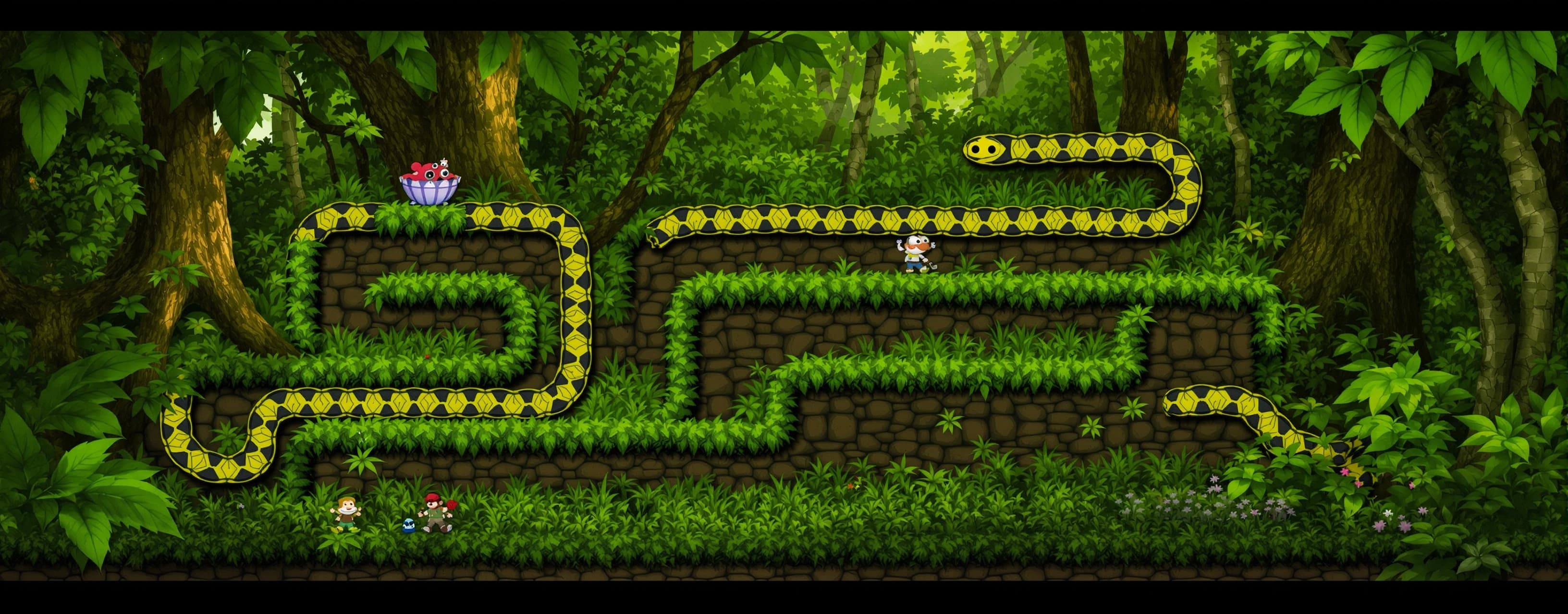 make me a snake game