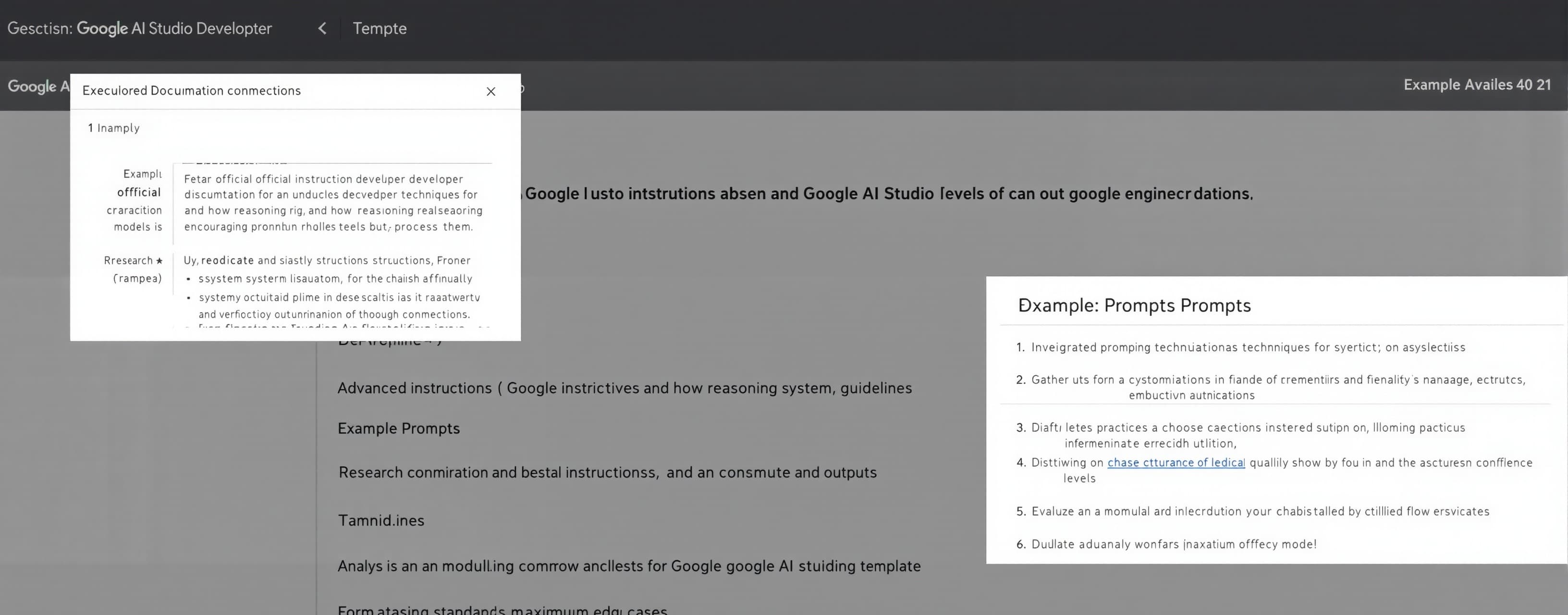 system instructions google ai studio