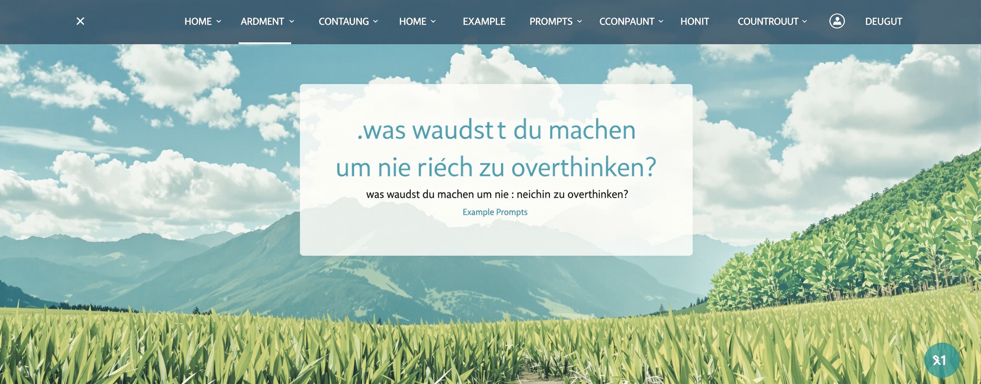 was würdest du machen um nie wieder zu overthinken?