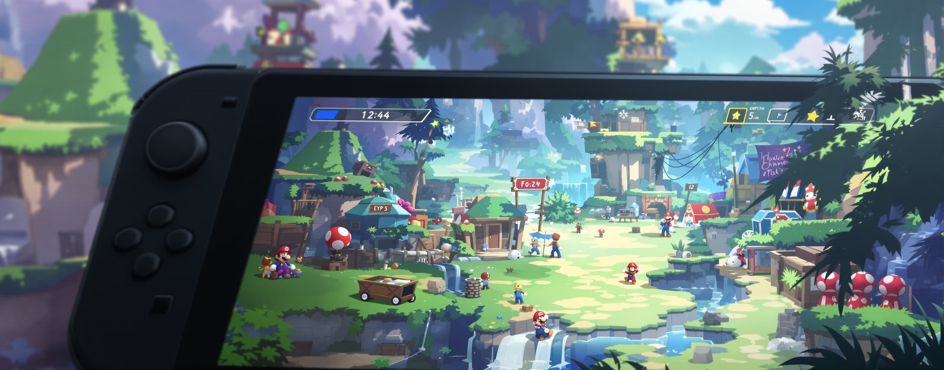 Design and create a nintendo switch sim like full functional...