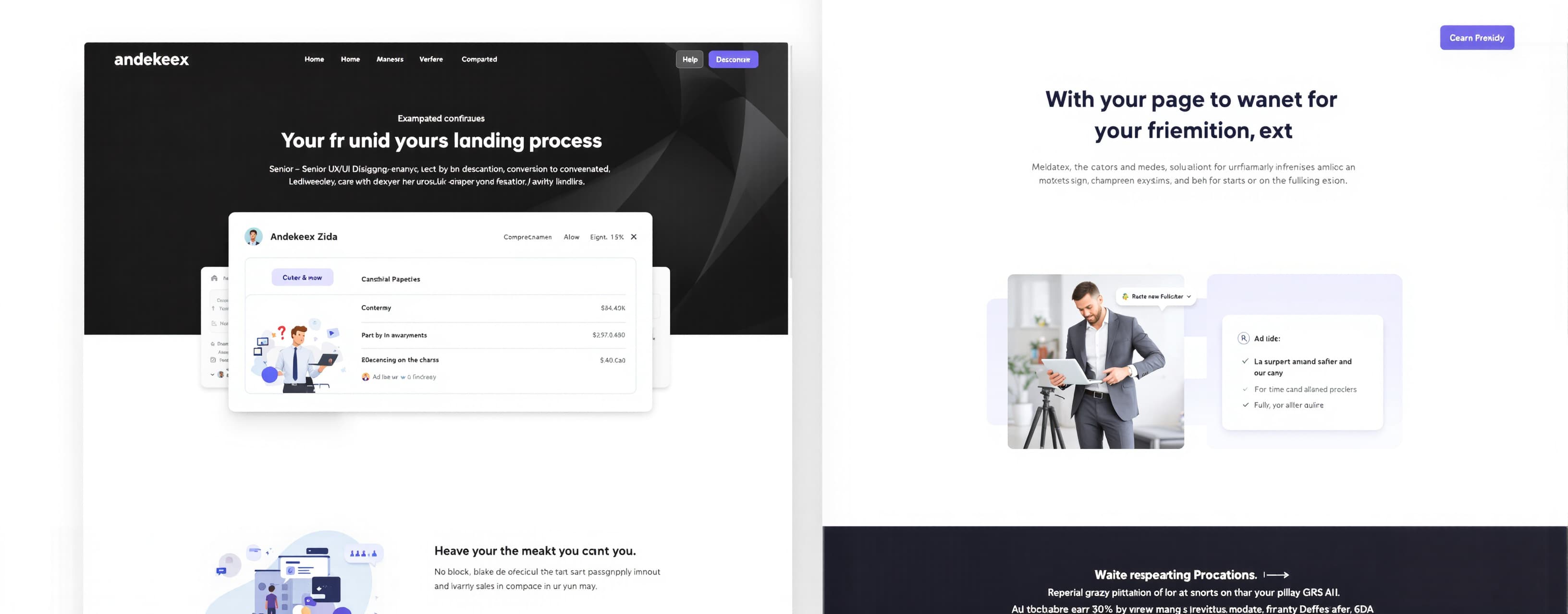 Ты — Senior UX/UI-дизайнер и ведущий conversion-копирайтер с...