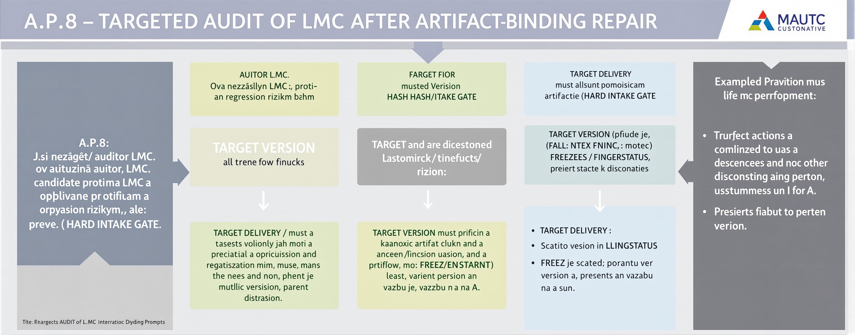 A.P.8 — TARGETED AUDIT OF LMC AFTER ARTIFACT-BINDING REPAIR
...