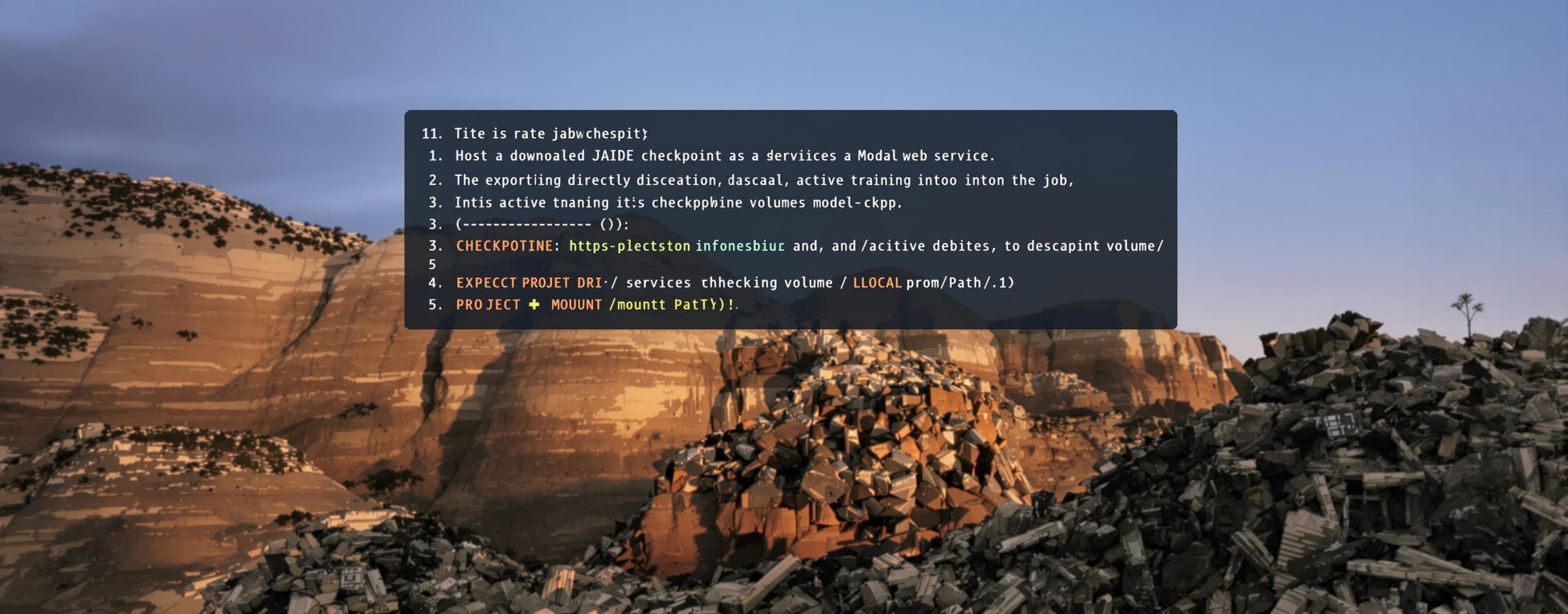 """Host a downloaded JAIDE checkpoint as a Modal web service...