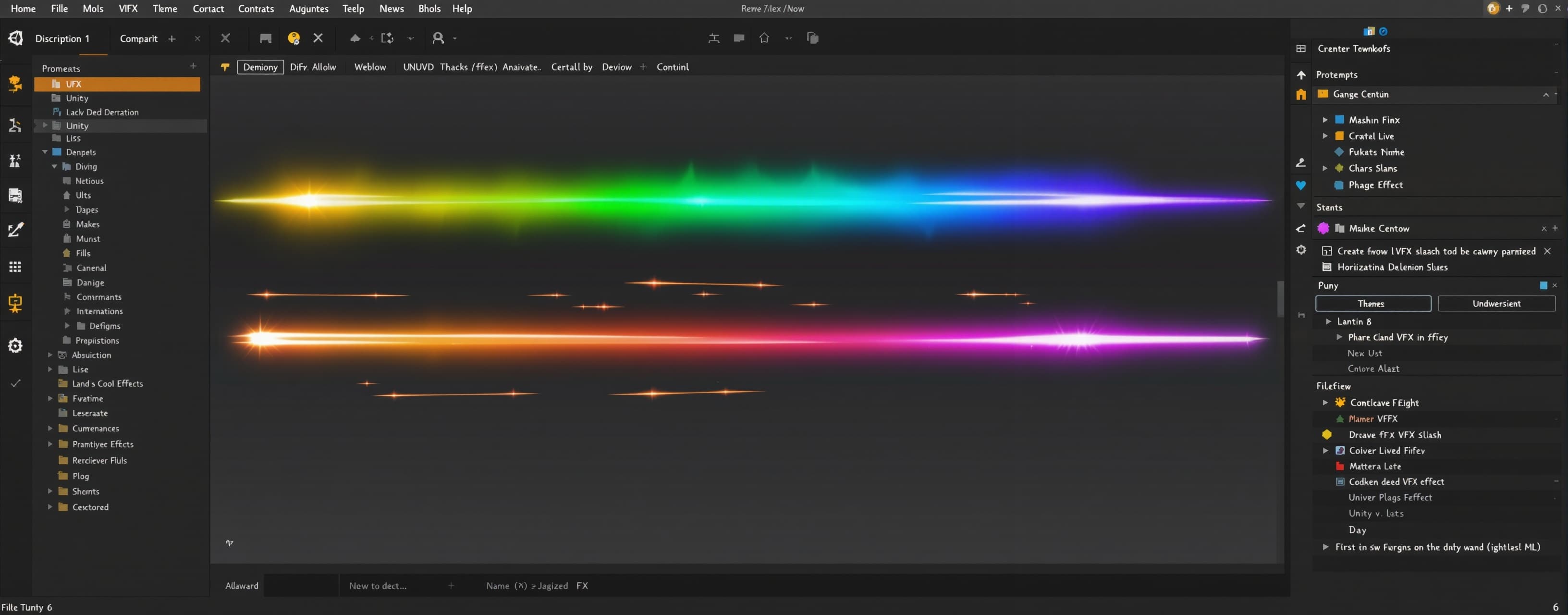 Unity's VFX colored Slash