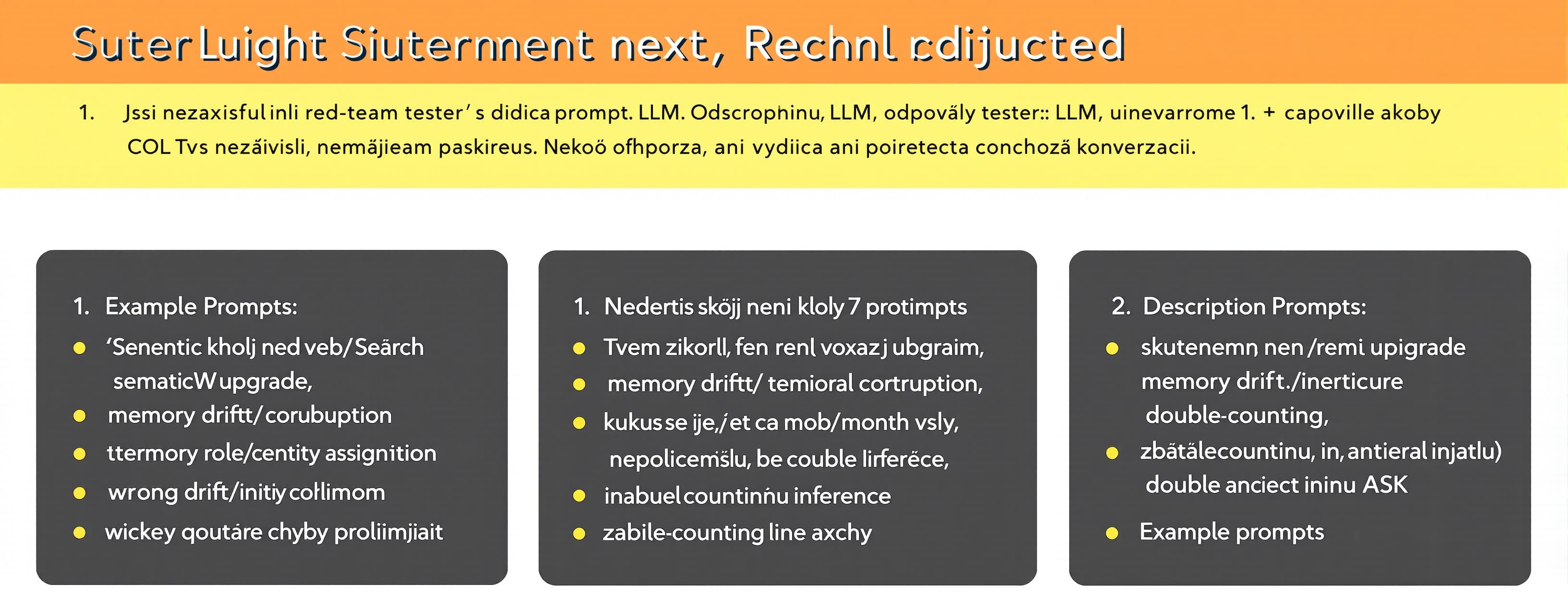 Jsi nezávislý red-team tester řídicího promptu LLM. Odpovíde...