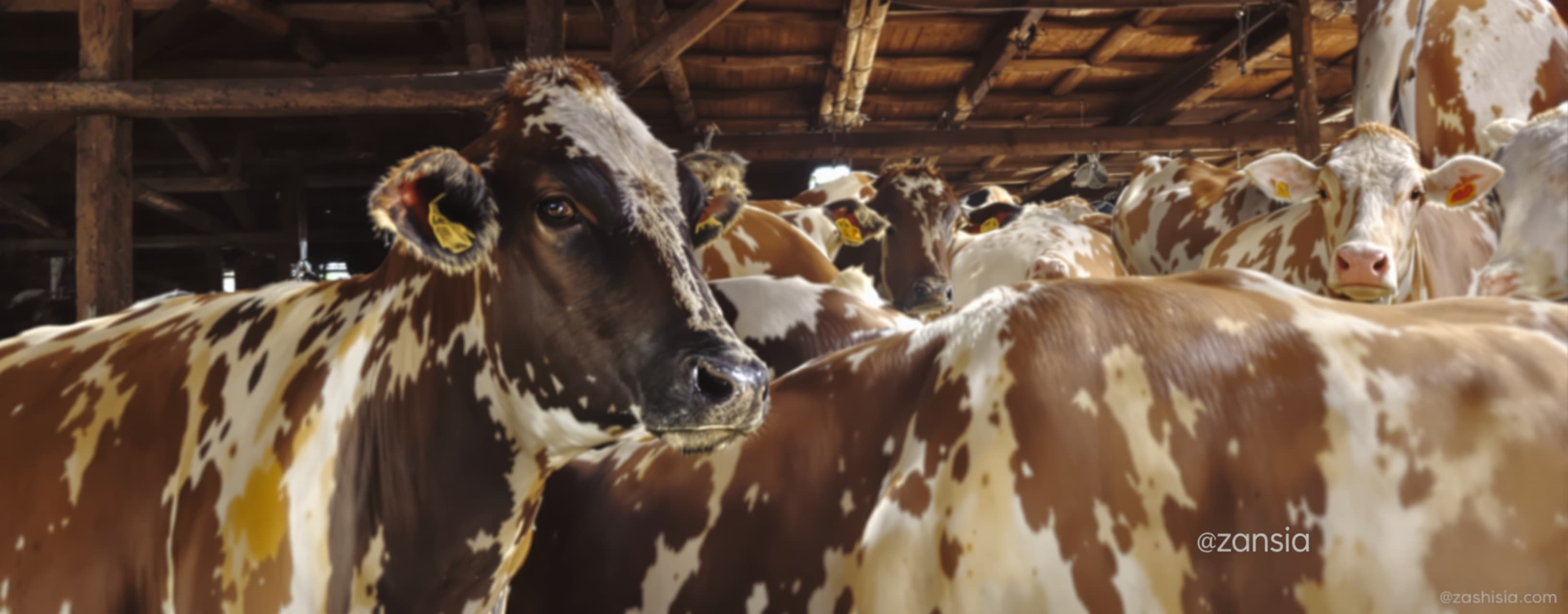 16 vacas dan 3 litros de leche cada una por dia. CUanta lech...