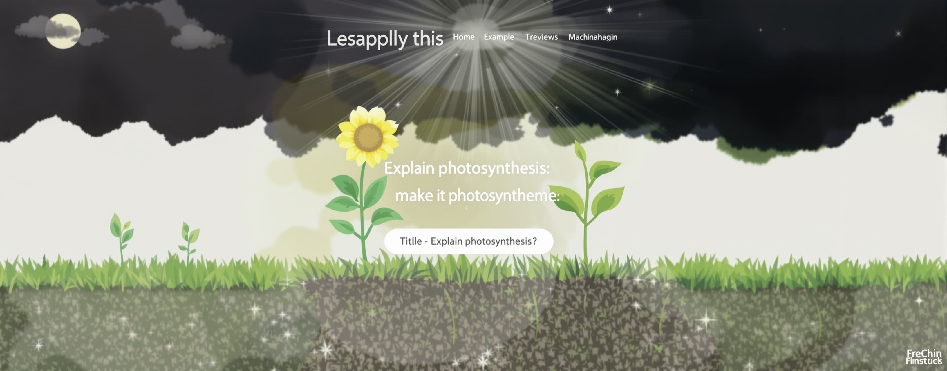 Explain photosynthesis.