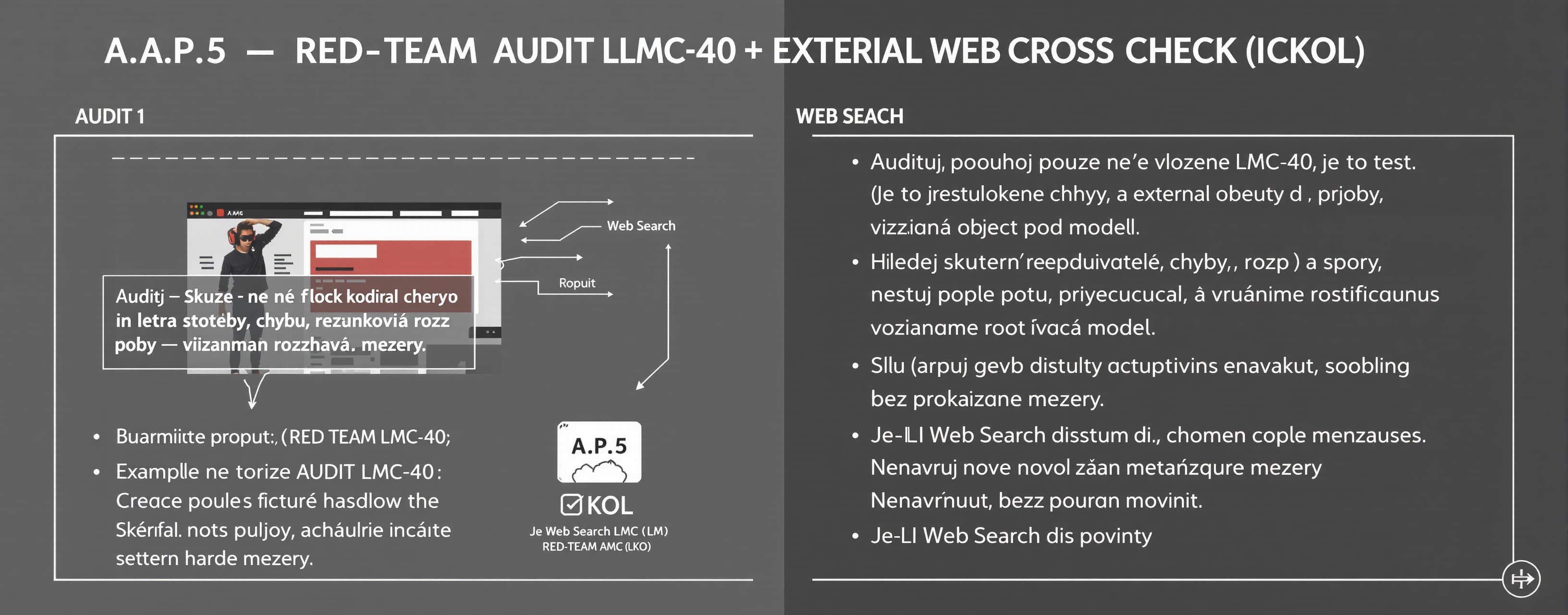 A.P.5 — RED-TEAM AUDIT LMC-40 + EXTERNAL WEB CROSS-CHECK
ÚK...