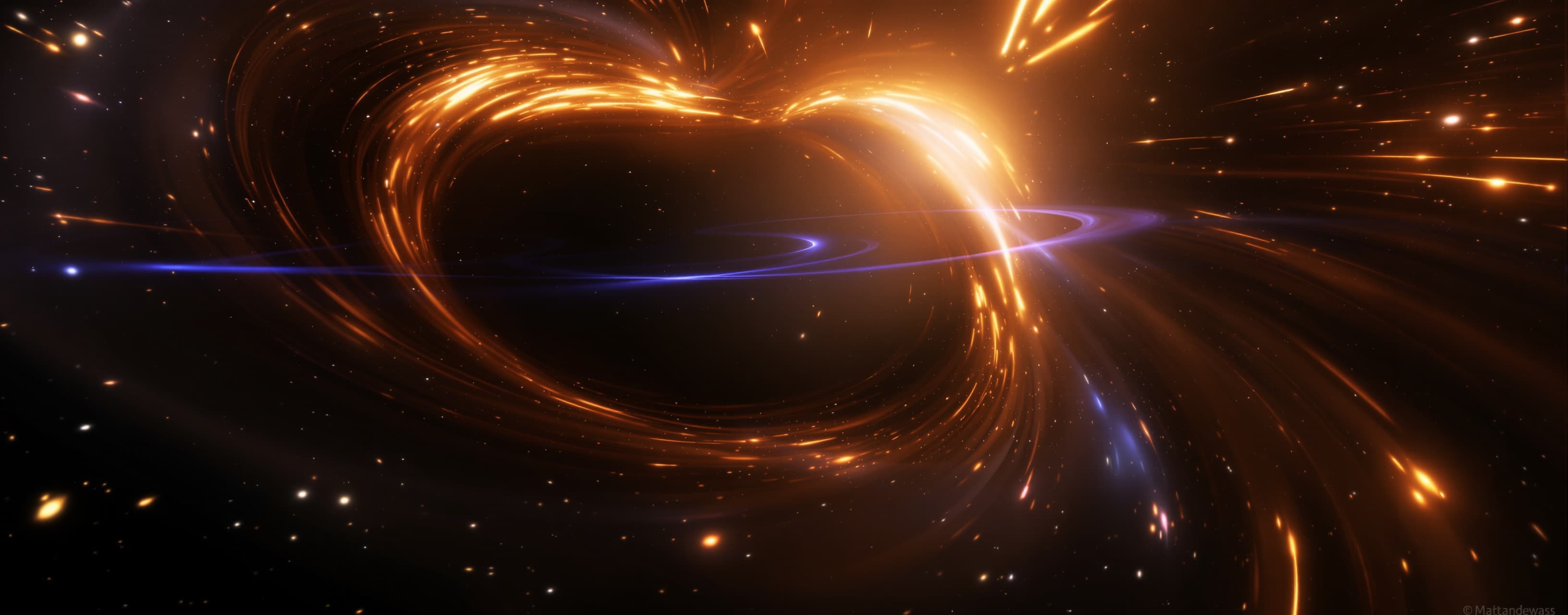 HTML Black hole simulation