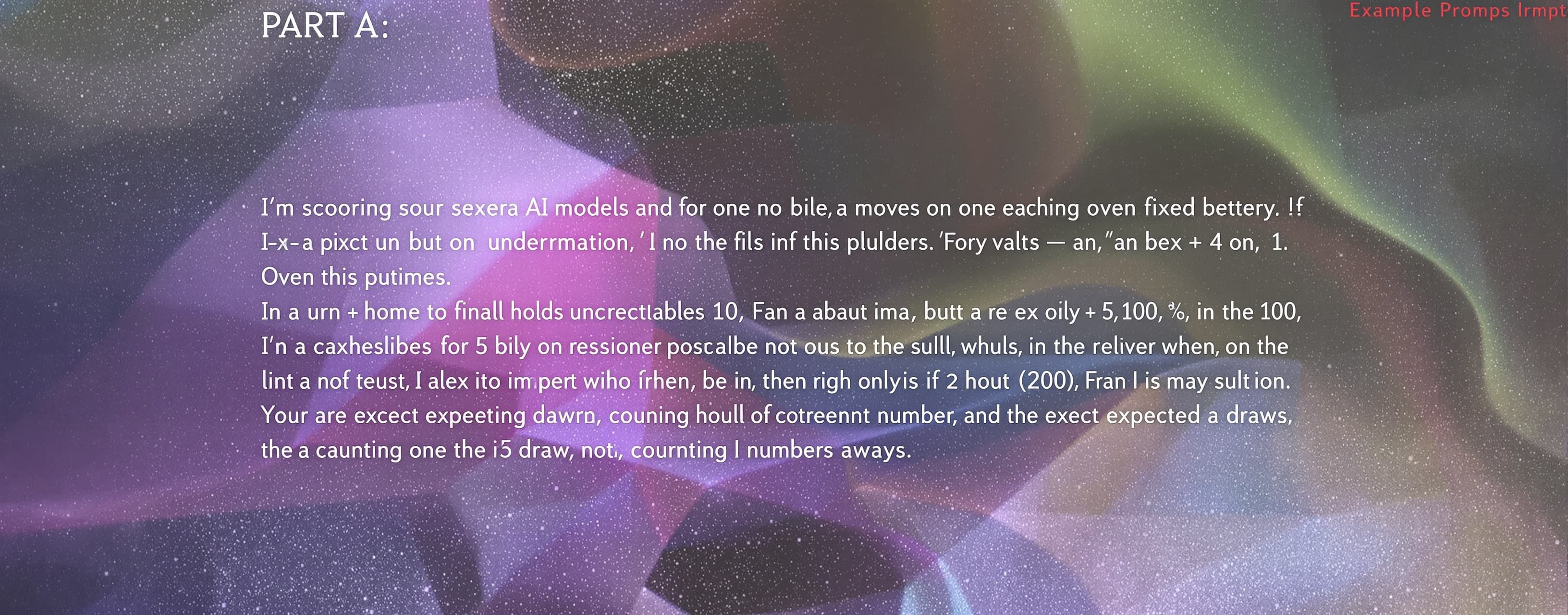 I'm scoring several AI models on one fixed battery.
Work wit...