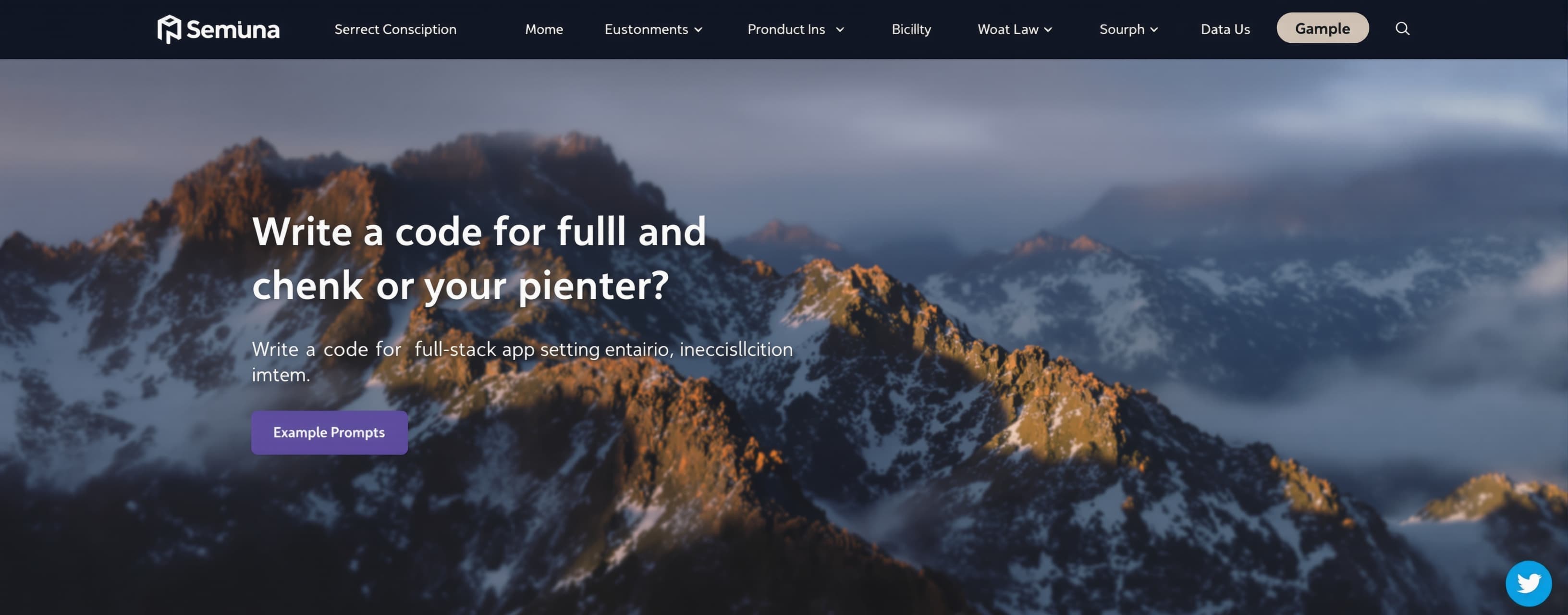 Write a code for full stack app