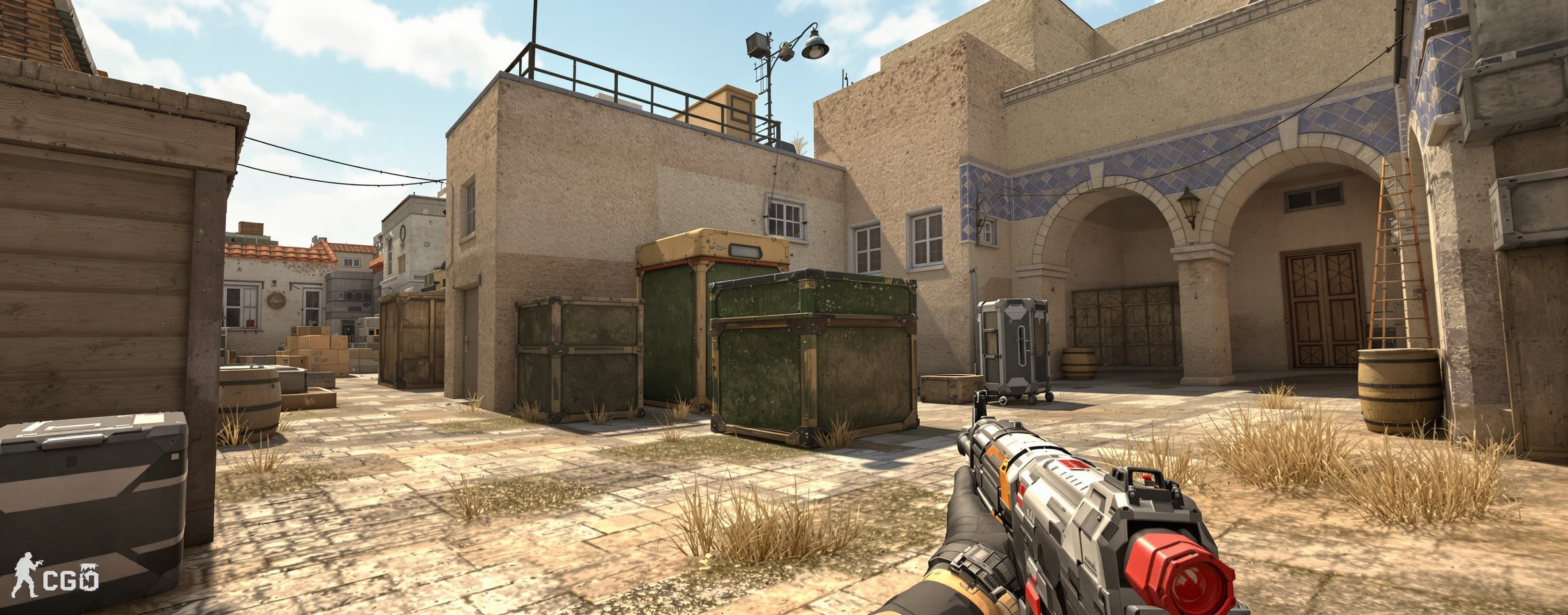 Make a first-person shooter game with highly detailed assets...