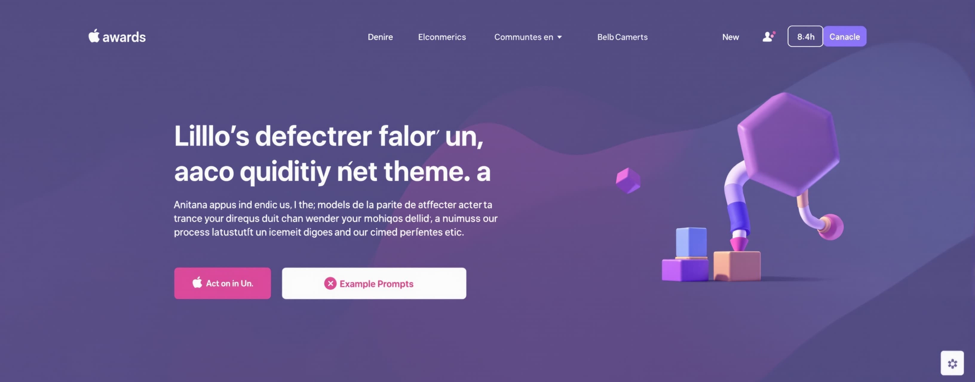 CREA UNA WEB AWWARDS STYLE APPLE CON MODELS 3D Y EFECTOS ANI...