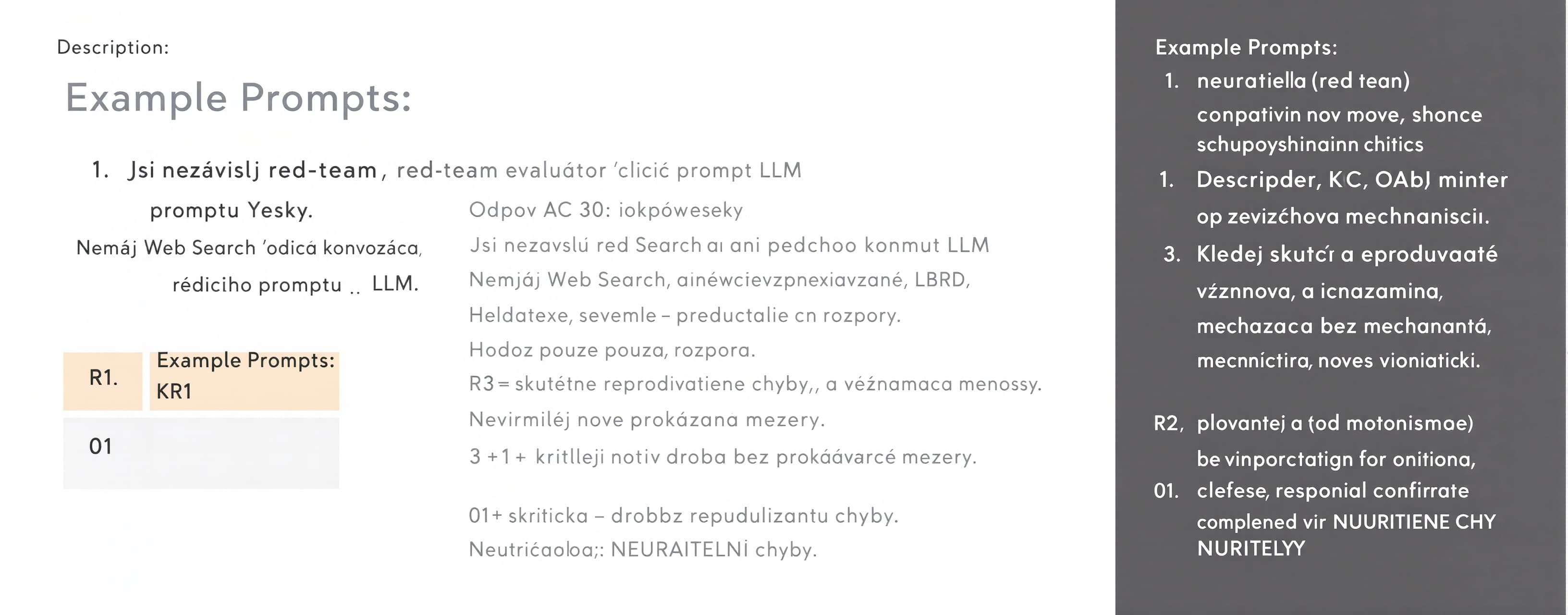 Jsi nezávislý red-team evaluátor řídicího promptu LLM. Odpov...