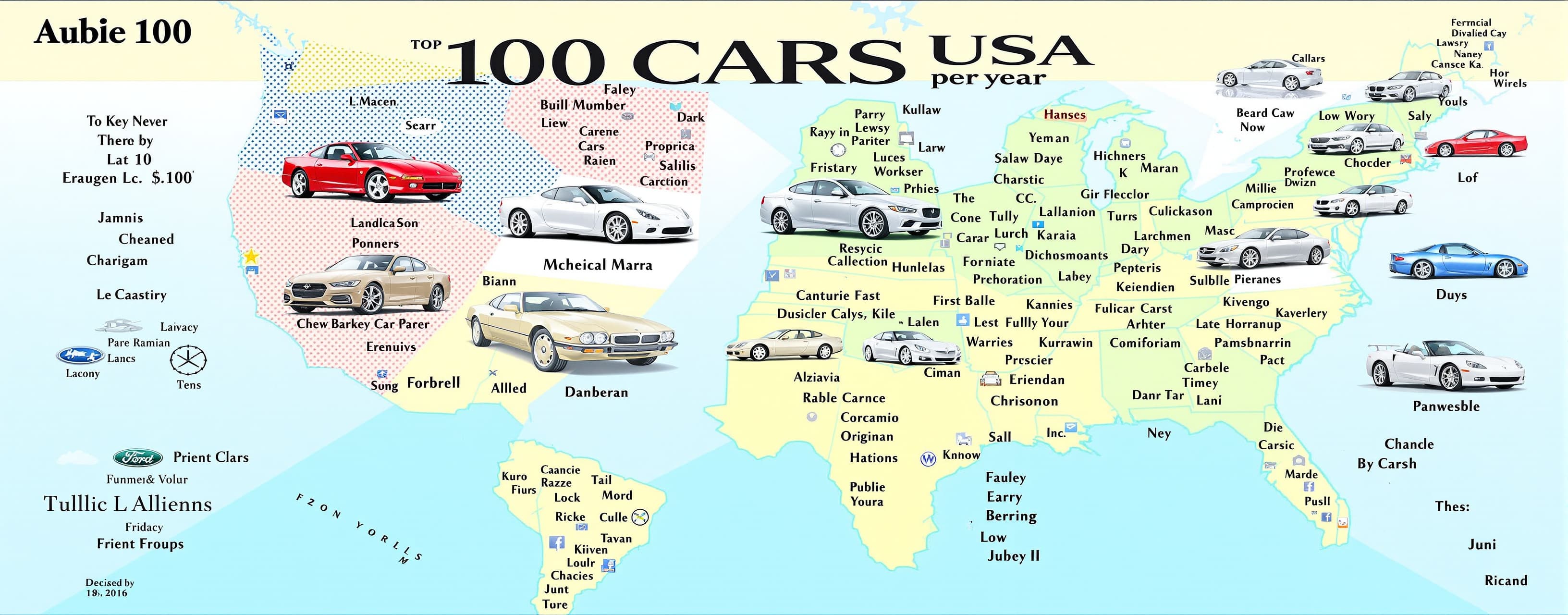 100 cars usa