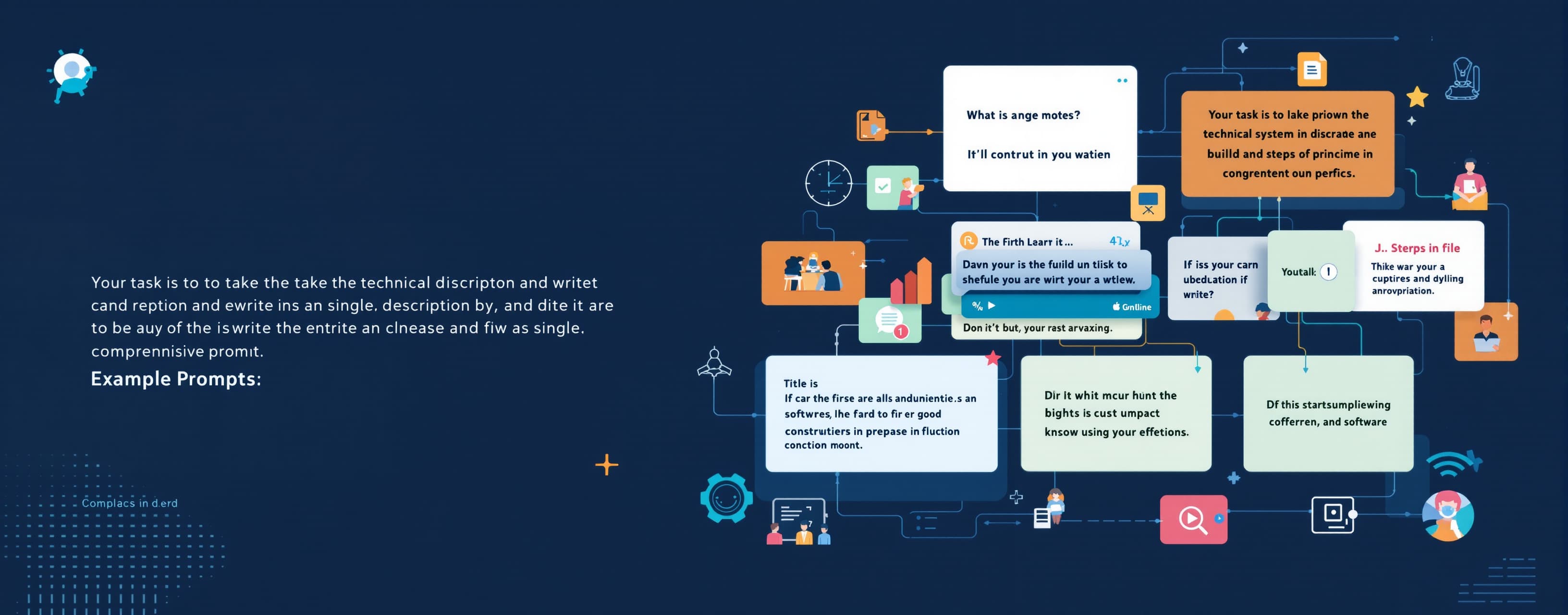 Your task is to take the provided technical description and ...