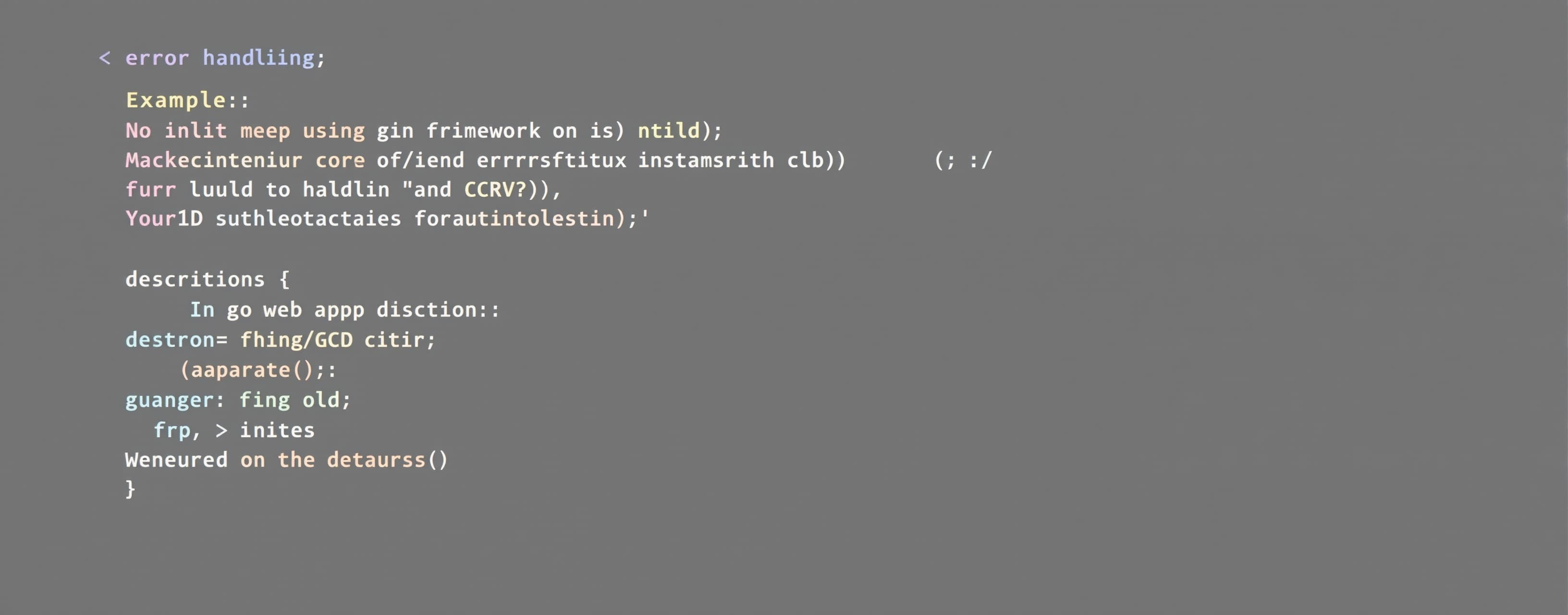 error handling in go gin