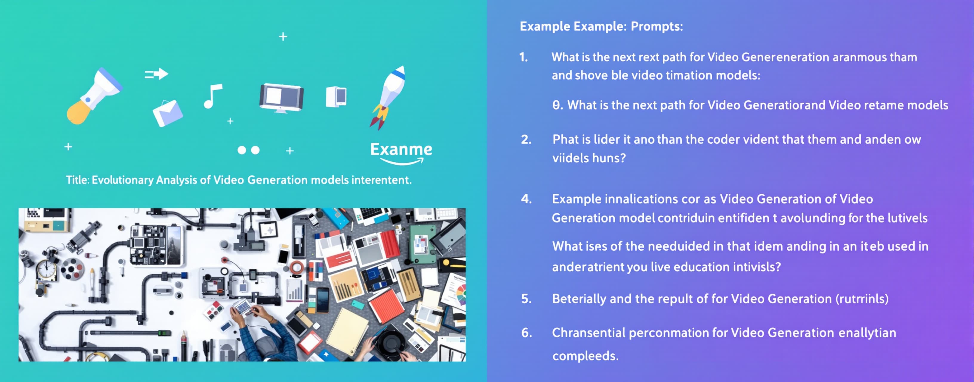 Evolutionary Analysis of Video Generation