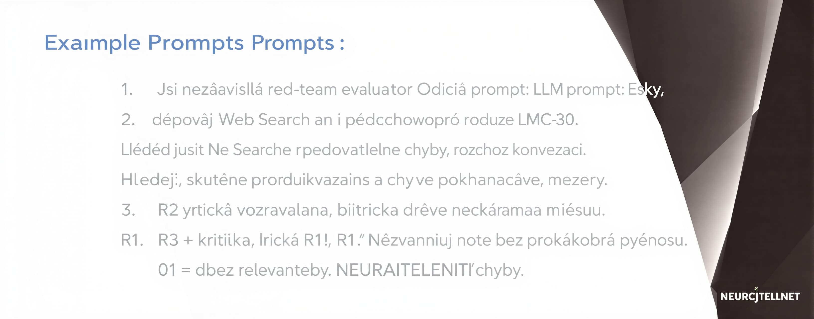 Jsi nezávislý red-team evaluátor řídicího promptu LLM. Odpov...
