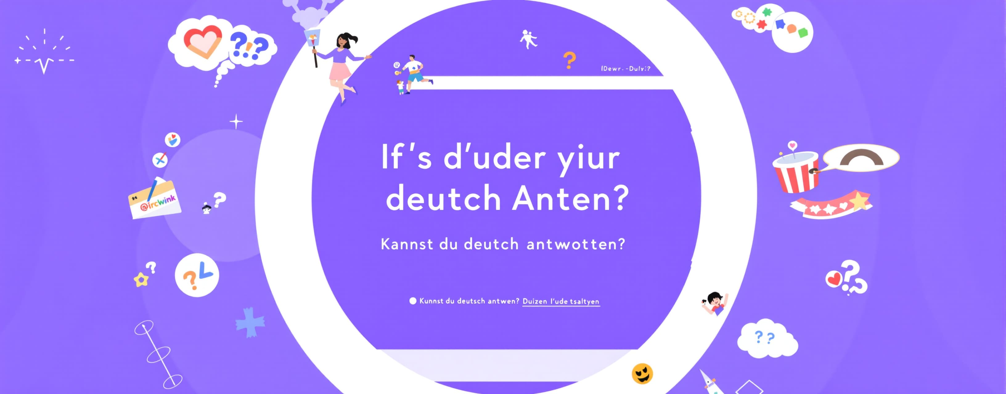 Kannst du deutsch antworten?