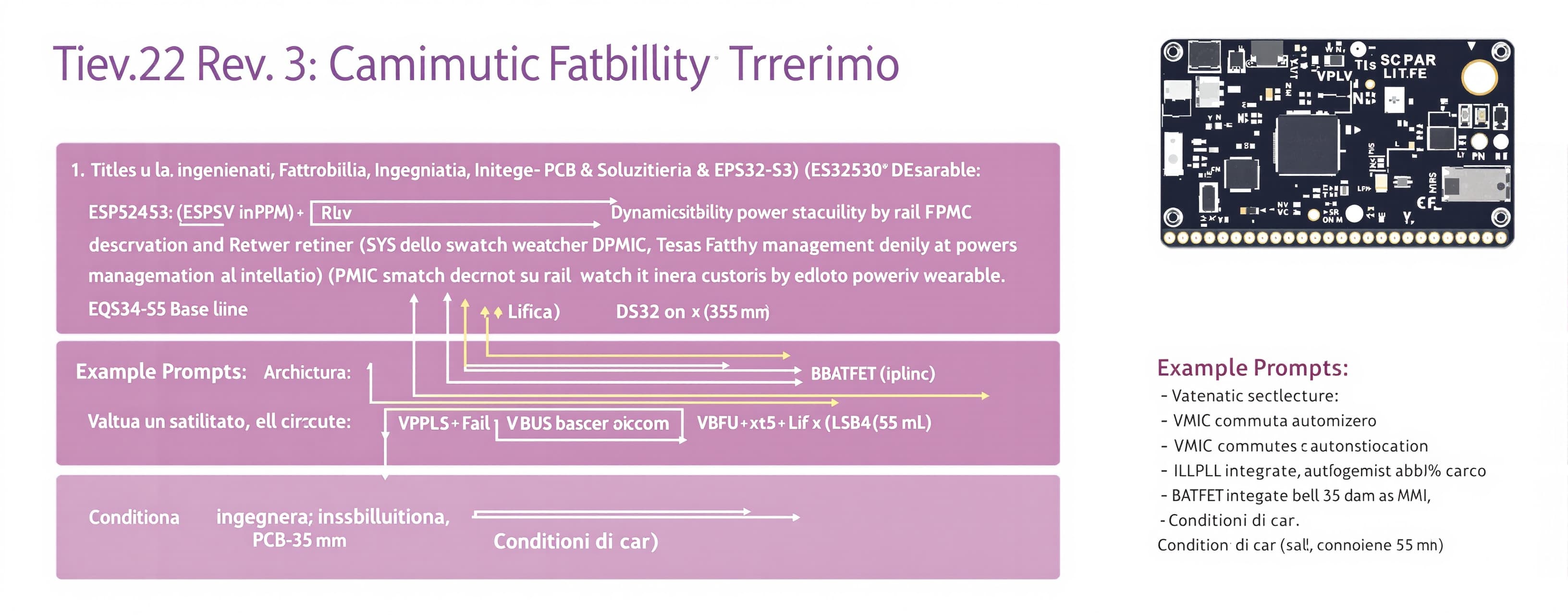 Rev 2.3: Fattibilità, Ingegneria PCB & Soluzioni Wearable ESP32-S3