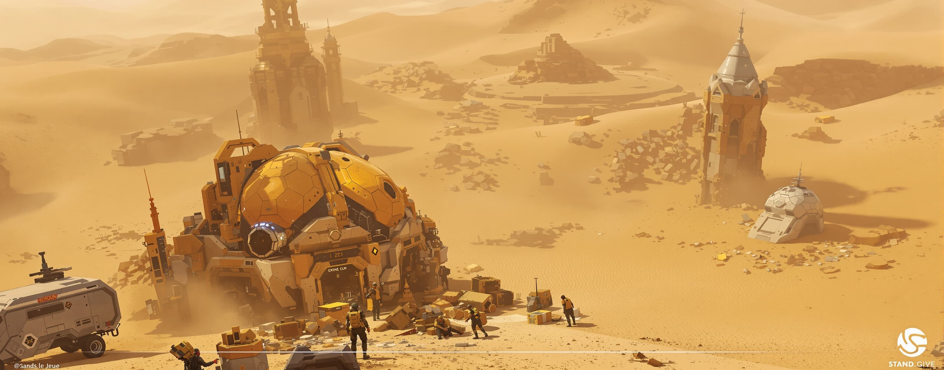 fait le jeu: Titre du projet : Sands of the Singularity (Les...