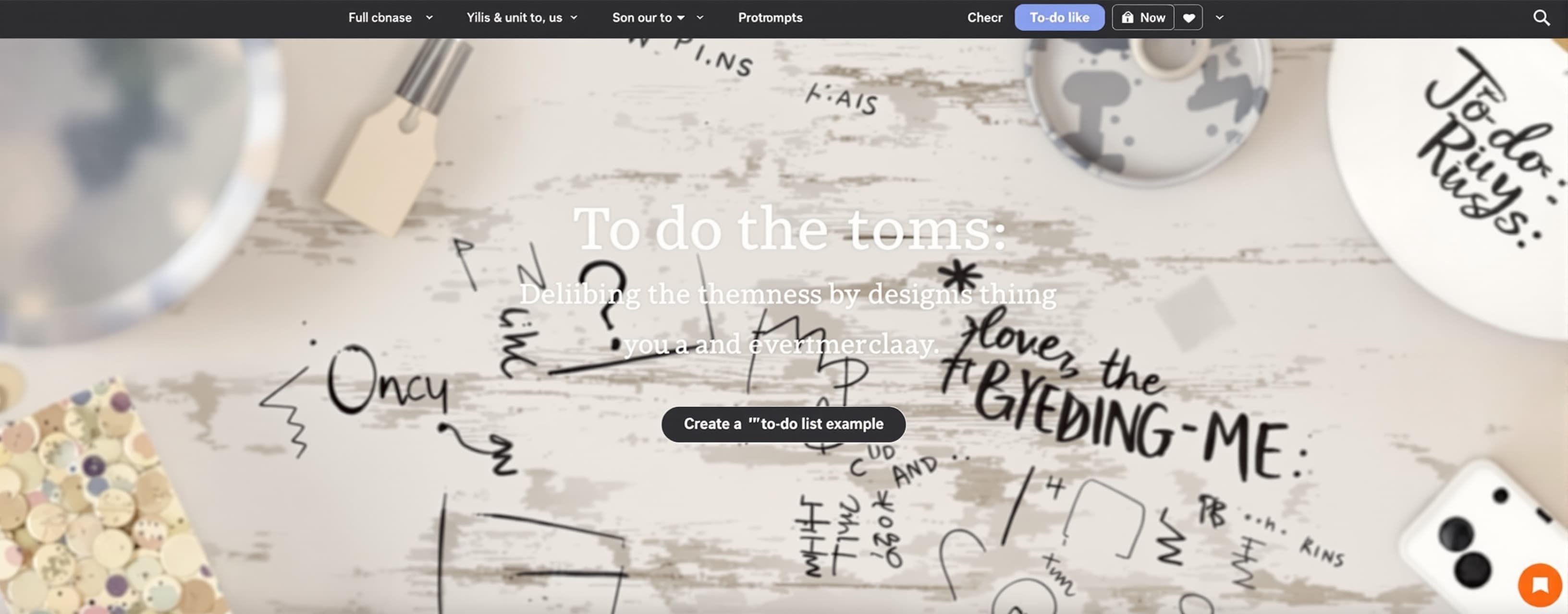 To do list