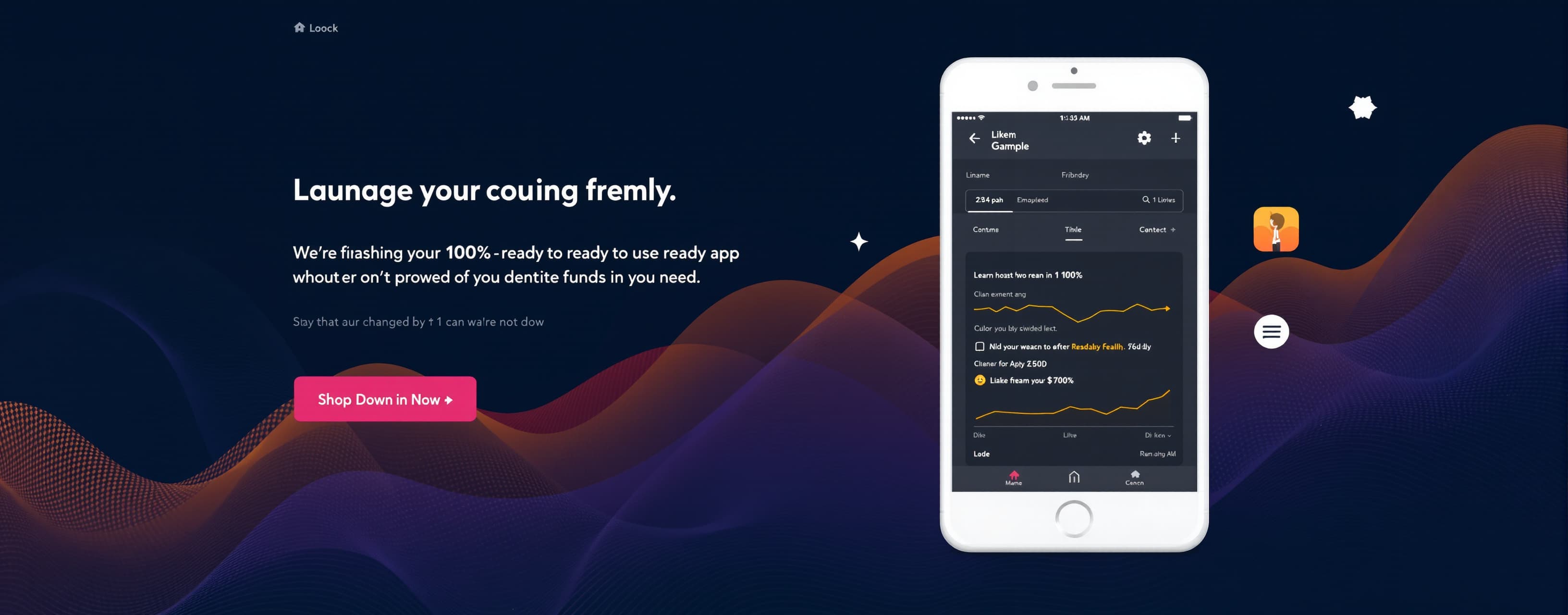 make a 100% ready app. ready to use in 1 shot