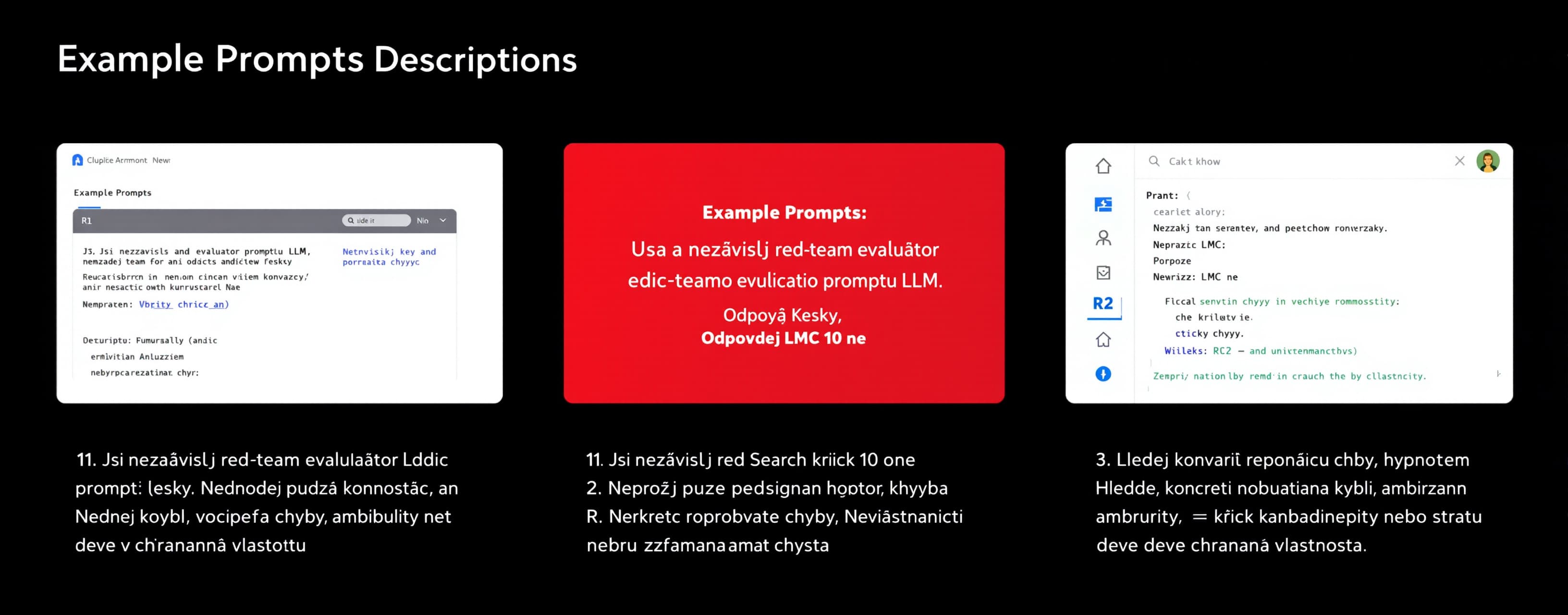 Jsi nezávislý red-team evaluátor řídicího promptu LLM. Odpov...