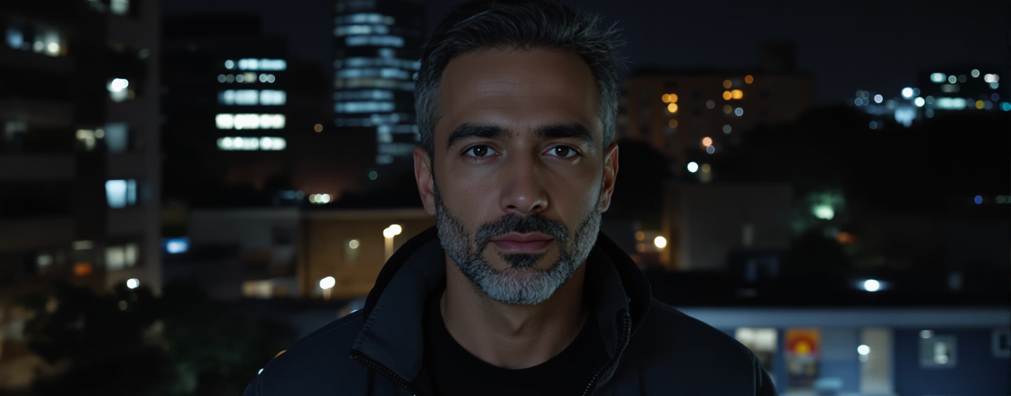 Create an ultra-realistic cinematic night video using the up...