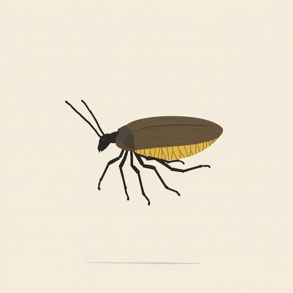 Chatterer and Neuropterous Insect in Canberra, Australia in the style of minimalist