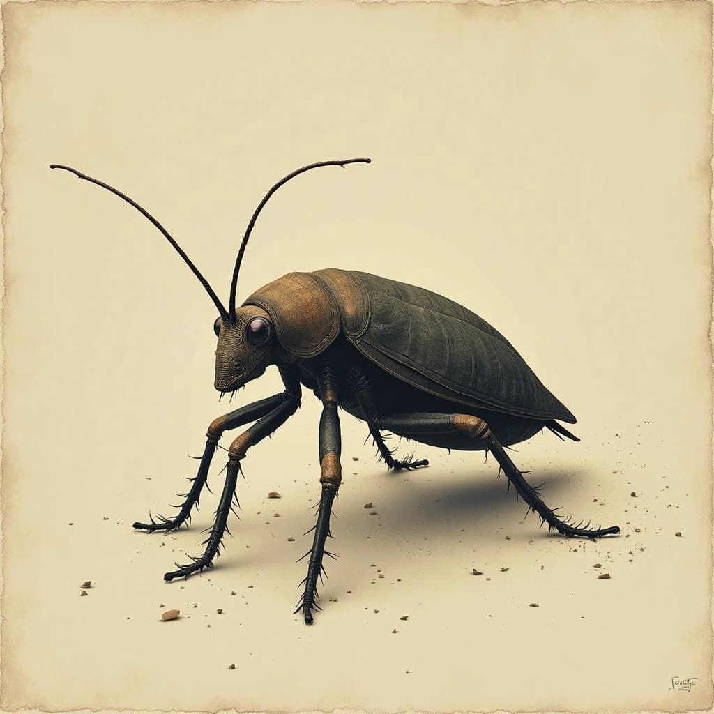 Chatterer and Neuropterous Insect in Canberra, Australia in the style of minimalist