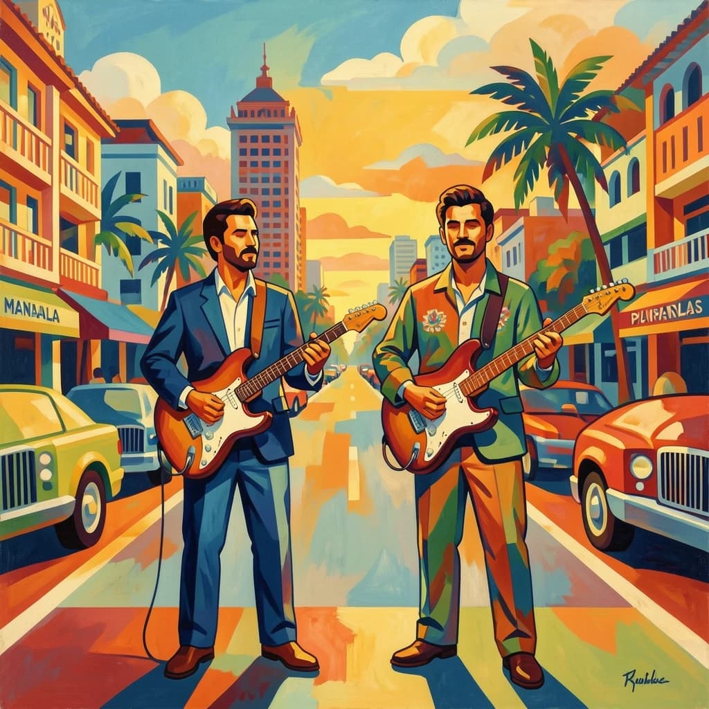 Band and Rudd in Manila, Philippines in the style of modernist