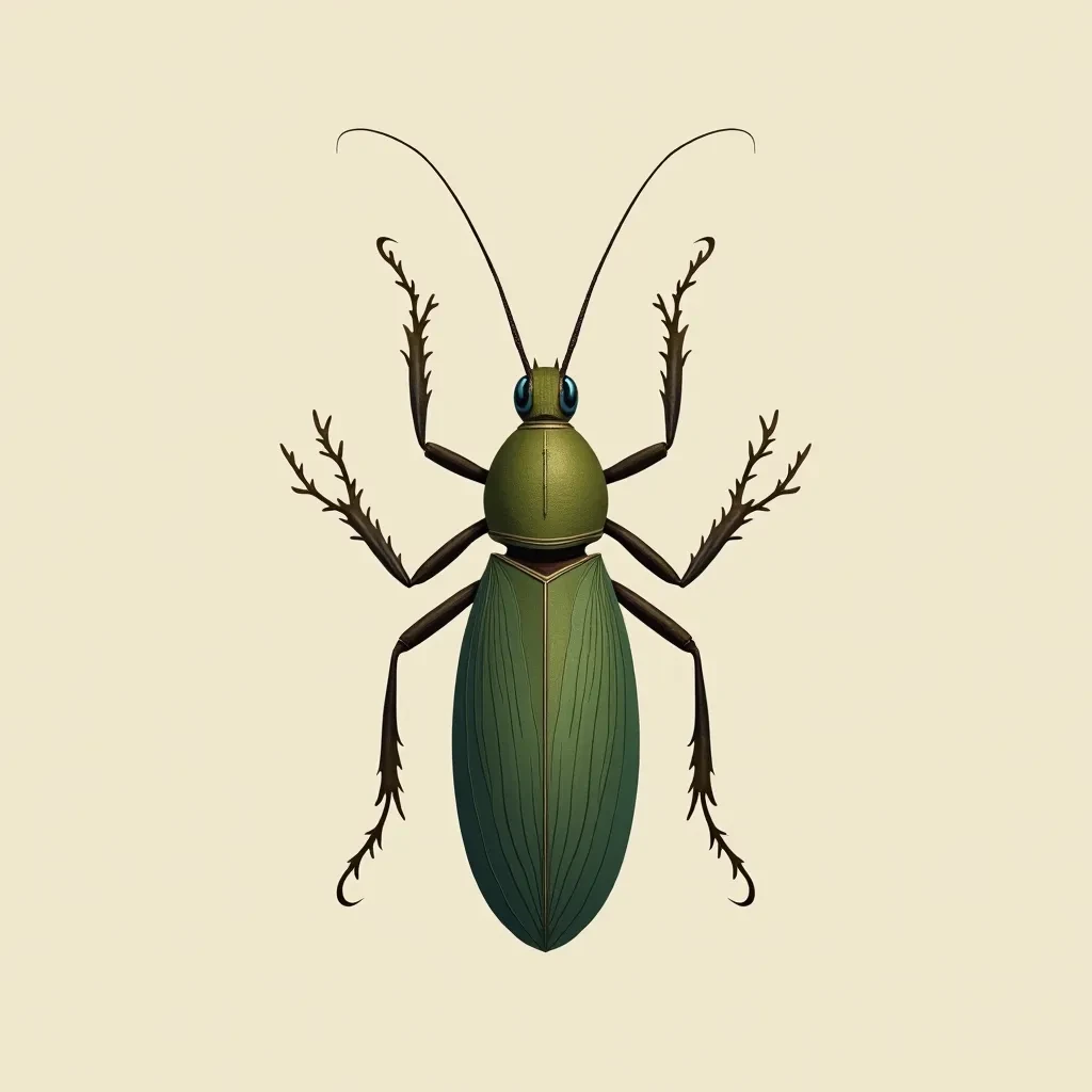 Chatterer and Neuropterous Insect in Canberra, Australia in the style of minimalist