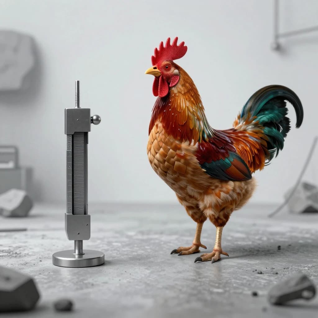 Feeler and Cock in Dhaka, Bangladesh in the style of futurism