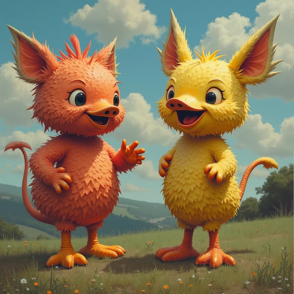 Rasher and Twitterer in Canberra, Australia in the style of futurism