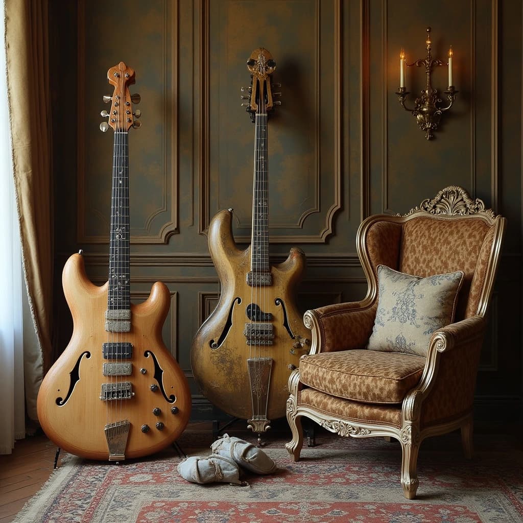Nester and Stone Bass in Paris, France in the style of rococo