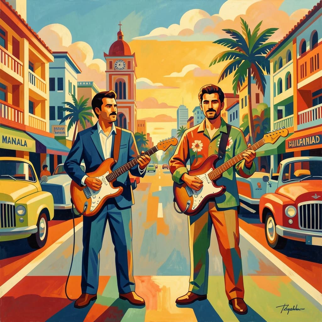 Band and Rudd in Manila, Philippines in the style of modernist